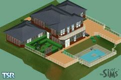 Sims 1 — Stenhuset by I Hansen — This is my dream of a house, hope you like it too.