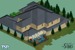 Sims 1 — Palace Google by RMCB — A fun, large palace fully furnished 3 bedrooms, 2 floors, and 2 bathrooms.