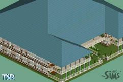 Sims 1 — Executive House by devgru — This house is fully furnished, with an indoor swimming pool, 3 Bathrooms (toilets