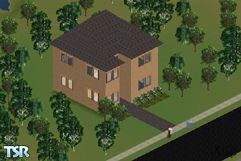 Sims 1 — Condo by Jane Starz — 'Condo' is a very compact house. It's rooms can be stacked, the bathrooms are small (2x2