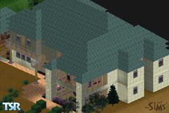 Sims 1 — MODERNUS II by Ron Clarin — If you loved the first one, you'll like this one. I made this house sitting on top