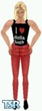 Sims 1 — The I Love Series Bella by DSS — Your sims can now express their love for thier favourite icon. Enjoy. *Light