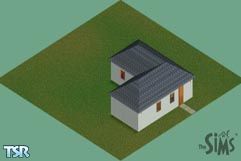 Sims 1 — Newbies Shack by SabreMark39 — This little house is nice and cheap. Nice starting point for sims just starting