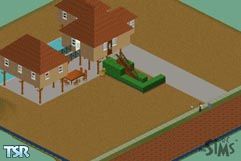 Sims 1 — Beach House2 by PopJunkie — Ever want to live in a beach house? Think your sims do? Give 'em a chance to with