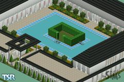 Sims 1 — la maison blanc by Jordan Fletcher — this house is not the best house ever but it will allow your sim to live in