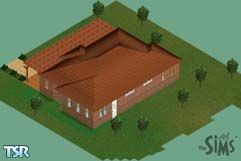 Sims 1 — The Melbourne by SIMplex Homes — Genuine Australian style Cabin style home with accomidation for 2bedrooms and 2