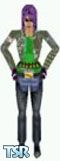 Sims 1 — Punker by ARFlash — When she tells you to get her another beer, it's time to listen. I changed the hair on the