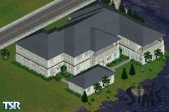 Sims 1 — The Montebrasite by Molly  (L. Baird) — A luxury mini-estate with four bedrooms and eight bathrooms, this design