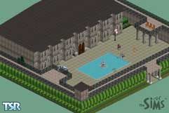 Sims 1 — Rodenbach Castle by Michiel Claes — This is a castle with one bathroom,two bedrooms,...This is just a cool