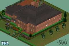 Sims 1 — Catenacci by Architrend — Great indoor pool will delight any Sim. Professionally landscaped. Exquisute master