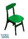 Sims 1 — Green M Chair by IVIarine — Modified by Tinkered Things Inc. from the original M Chair, who wants a pale grey