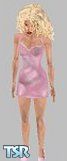 Sims 1 — Mandy by Jophiel — Think pink and take life easy. Tight pink dress for the springtime. Includes head and