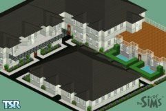 Sims 1 — Cloud no. 9 by Irvine Barrett — It is large house for families with 3/4 bedrooms, 2 bathrooms, kitchen, dining