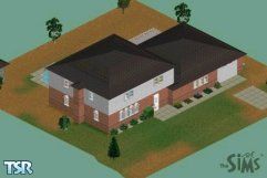 Sims 1 — 606 Walnut by Bethany Rhoads — This unfurnished home would suit any sim just fine. This lovely house surrounded