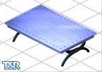 Sims 1 — Corpse Inc. Blue Dining Table by Cam Roth — This new table is a wonderful addition to any kitchen. Not only is