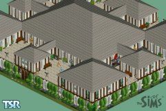 Sims 1 — Sanctuary by Barry Barber — All you will ever need and room too:)