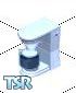 Sims 1 — Corpse Inc. Blue Coffee Machine by Cam Roth — Need energy? Have some coffee, with this new, innovative