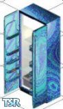 Sims 1 — True Blue Fridge by John Glenn — This is "the" fridge for the hippies, or the hippies at heart. It is