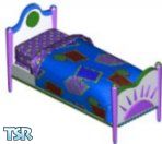 Sims 1 — Boys Bed by ModernSims — Nicely matches the other Modern Sims boys furniture.