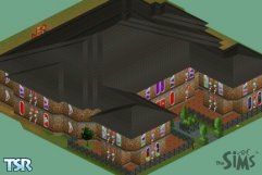 Sims 1 — Funhouse by Chloe Lee — This is a very fun house for a family of three looking for a good laugh!