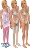 Sims 1 — Suzi Simpson by Emperor — This is my 5th skinset, inclusive head, body, pyjama (lingerie) and swimsuit. Light