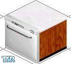Sims 1 — Simco Oak Dishwasher by Simco Homes — Now here is something I've been waiting for a long time. This dishwasher