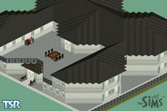 Sims 1 — Giant Beehive by Paul van der Voordt — Its a lager version of the house called beehive. Only this one is much