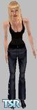 Sims 1 — Biker by neff — A sexier take on the "biker chick" look. Head included.
