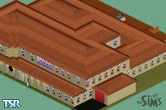 Sims 1 — Loaded by Mathew Chapman — My house is for rich families that can afford to pay for it. It has 2 floors, a large