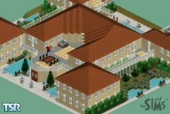 Sims 1 — 4Blocks by Paul van der Voordt — Its a huge house and it took me a while to make it but the result is great.