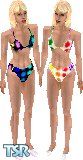Sims 1 — Disco Bikinis by EmmaBoBemma — Put these little numbers on, and you'll be the life of the pool party. Every Sim