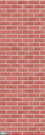 Sims 2 — Glazed Brick - Cerise by Limefwooper — 