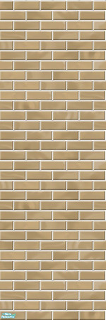 Sims 2 — Glazed Brick - Pale Taupe by Limefwooper — 