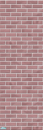 Sims 2 — Glazed Brick - Aubergine by Limefwooper — 