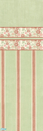 Sims 2 — Cute green by alunia6191 — Make your room cosy by using this beautiful wallpaper