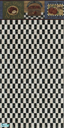 Sims 2 — KS Apple Bordered Wallpaper by mskitty — I hope you like it. Looks great in the game.