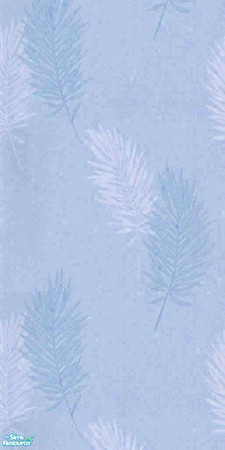 Sims 2 — Twin Feathers - Blue by Ses — Part of the Twin Feathers Set