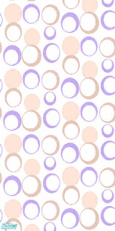 Sims 2 — Hollo Hoops - Purple And Orange by Ses — Part of the Hollo Hoops Wallpaper Set