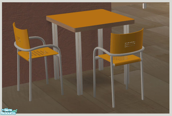 Sims 2 — Constance Kitchen - Dark - Chair by Elize-37sims — Recolor