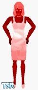 Sims 1 — Red Qween by Zesol — The ultimate qween of evil is Red Qween, Zesol's sister. Out to take over the world, she