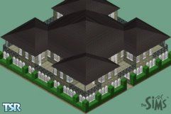 Sims 1 — 7701 by Zesol — This house is owned by the evil qween of killing Jo Kash any one who goes near her house will