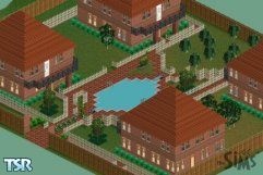 Sims 1 — The Commune by anya — This is the perfect house for the extra large family or your friendly neighborhood