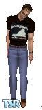 Sims 1 — Foo Lovers by �hawn — Every sims dream is to have the stylish foo fighters are for lovers t-shirt.