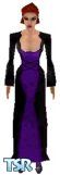 Sims 1 — Medieval by Julie Port — I have a dress like this, except its red and black. so this is just the recreation of