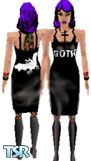 Sims 1 — Goth by Seskafrantic — Teenage Angst for every Sim home!