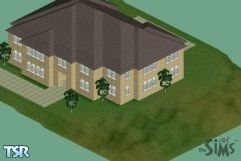 Sims 1 — The Alpine by Simco Homes — This home combines generous living spaces with sweet brick exterior. The decorative