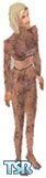 Sims 1 — Lisa Dergan by Emperor — This is my first whole skin, inclusive head, body, pyjama and swimsuit. Light skin