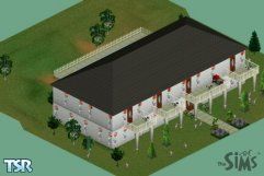 Sims 1 — Cheezy 60s Hotel by Marc-�tienne desjardins — It Has 4 Bed Rooms And 3 Bathrooms