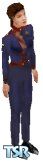Sims 1 — Commander Susan Ivanova by Jonathon Carr — Regular Character from Babylon 5. Includes rebel uniform