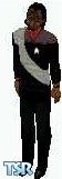 Sims 1 — Lt Worf by MMMan — This is a repost from my flaw. Worf is in red uniform as promoted. Thank you for the emails.